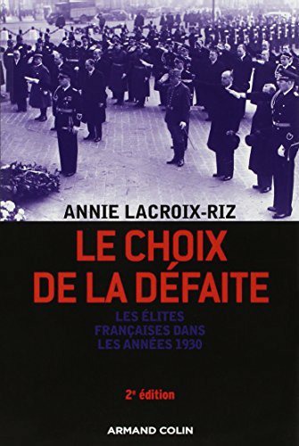 Annie Lacroix-Riz Le Choix de la Défaite